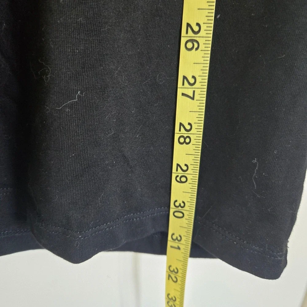 Essentials Fear Of God XL Short Sleeve Puffy Logo‎ Solid Black Cotton T Shirt